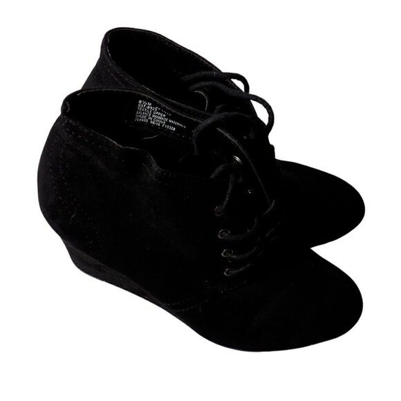 AZ Lilly Heeled Black Booties‎  8.5 - Picture 1 of 7